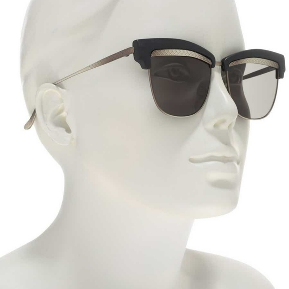 Bottega Veneta Modified Cat Eye Sunglasses BV0075S - Picture 2 of 7